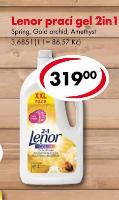 Lenor prací gel 2in1