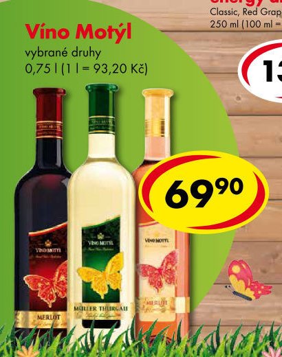 Víno Motýl