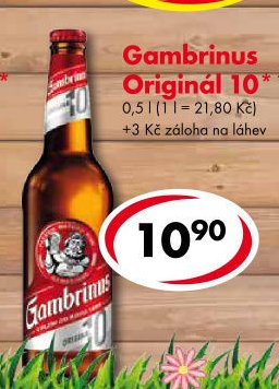 Gambrinus Originál 10