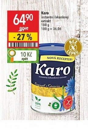 Karo instantní čekankový extrakt