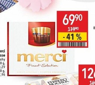 Merci, Merci Mousse různé druhy