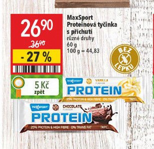 MaxSport Proteinová tyčinka