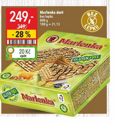 Marlenka dort bez lepku