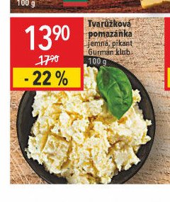 Tvarůžková pomazánka jemná, pikant