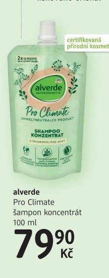 alverde Pro Climate šampon koncentrát 100 ml