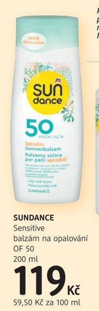 SUNDANCE Sensitive balzám na opalování OF 50