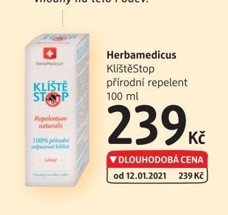Herbamedicus KlíštěStop přírodní repelent 100 ml