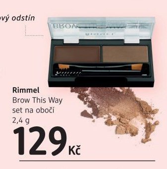 Rimmel Brow This Way set na obočí
