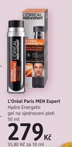 L'Oréal Paris MEN Expert Hydra Energetic gel na sjednocení pleti