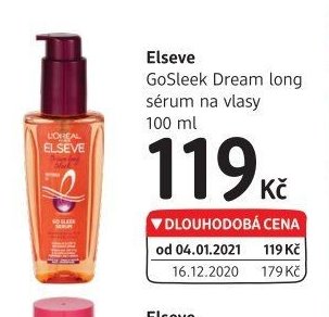 Elseve GoSleek Dream long sérum na vlasy 100 ml