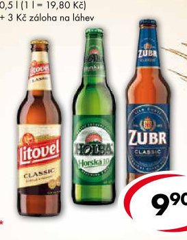 Litovel Classic, Holba Horská 10, Zubr Classic
