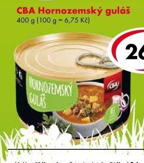 CBA Hornozemský guláš