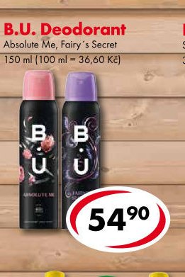 B.U. Deodorant