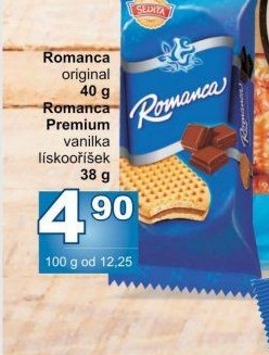 Oplatky Romanca Sedita