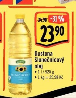Gustona Slunečnicový olej