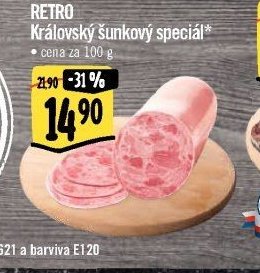 RETRO Královský šunkový speciál