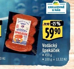 Vodácký špekáček