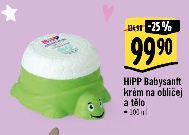 HiPP Babysanft krém na obličej a tělo