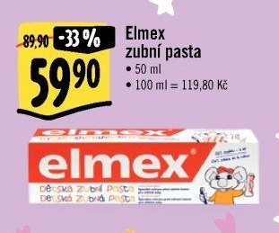 Elmex zubní pasta