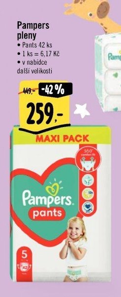 Pampers pleny