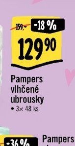 Pampers vlhčené ubrousky