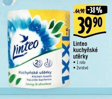 Linteo kuchyňské utěrky