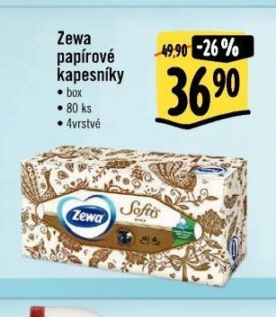 Zewa papírové kapesníky