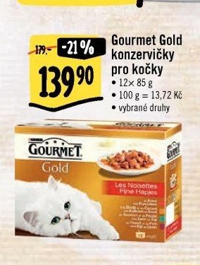 Gourmet Gold konzervičky pro kočky