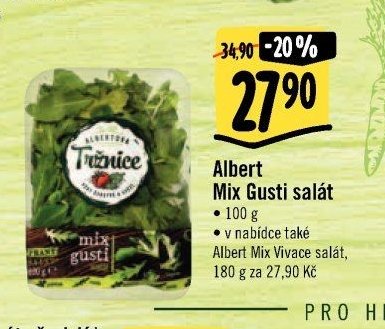 Albert Mix Gusti salát
