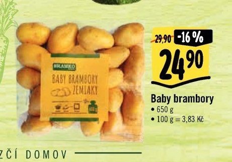 Baby brambory