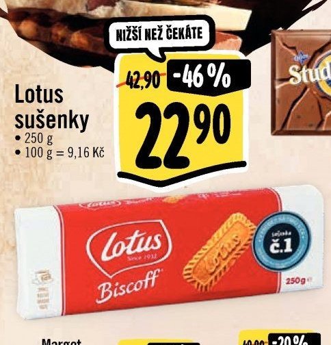 Lotus sušenky