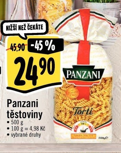 Panzani těstoviny