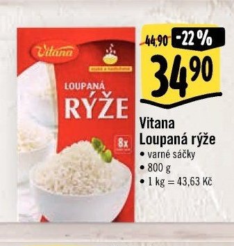 Vitana Loupaná rýže
