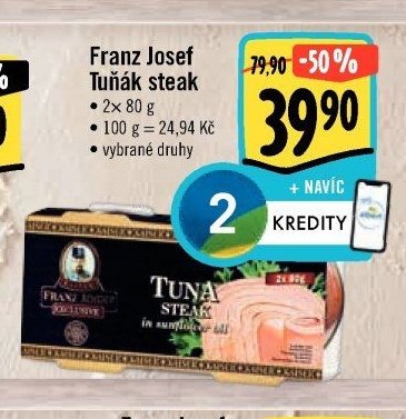 Franz Josef Tuňák steak