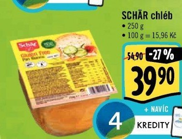 Chléb bez lepku Schär