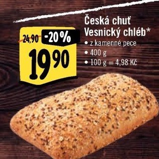 Chléb vesnický Česká chuť