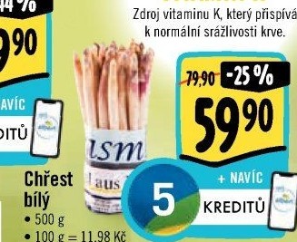Chřest bílý - Albert akcniletaky.com