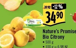 Citrony bio Nature'