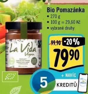 Čokokrém bez lepku La Vida Brinkers