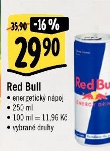 Energetický nápoj Red Bull