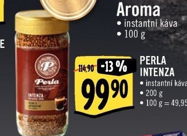 Instantní káva Intenza AH Perla
