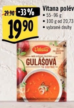 Instantní polévky Vitana