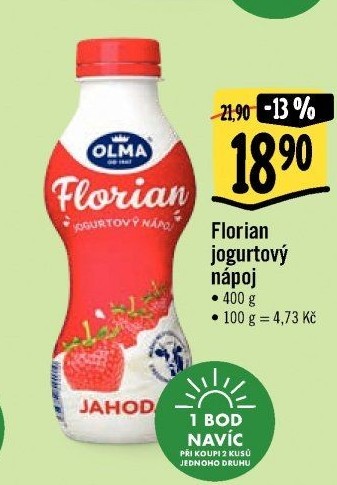Jogurtový nápoj Florian Olma