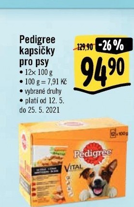 Kapsičky pro psy Pedigree
