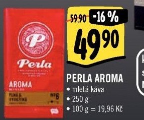 Mletá káva Aroma AH Perla