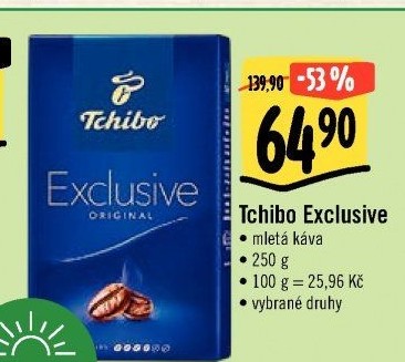 Mletá káva Tchibo Exclusive