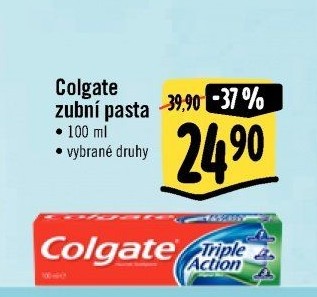 Pasty na zuby Colgate