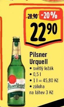 Pivo Pilsner Urquell