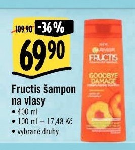 Šampon Fructis Garnier