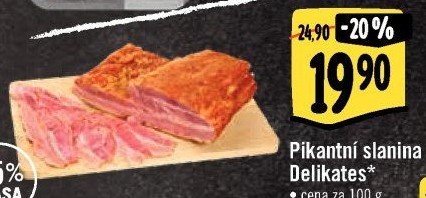 Slanina pikantní delikates